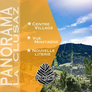  Appartement Panorama - Vue Montagne Et Village, Centre - Aravistour France